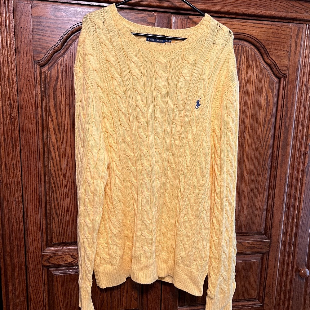 Mens XL POLO Ralph Lauren Sweater